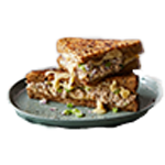 Cheese & Haggis Toastie 