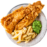 Breaded Fish & Chips 