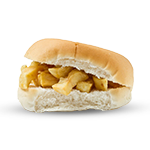 Chip Buttie Hot Roll 